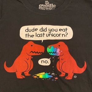T-Rex Denies Eating the Last Unicorn Short Sleeve Shirt